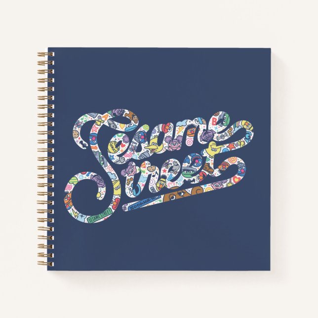 Sesame Sesame | Doodle Logo Notebook (Front)
