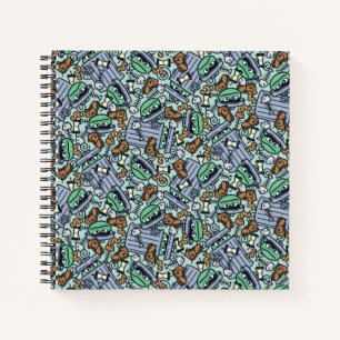 Sesame Sesame Oscar the Grouch Pattern Notebook