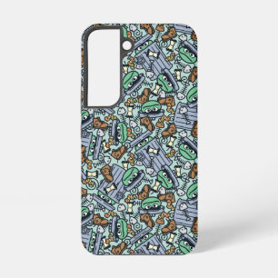 Sesame Sesame   Oscar the Grouch Pattern Samsung Galaxy Case