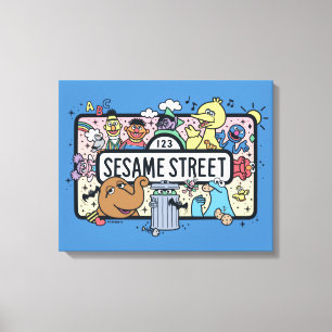 Sesame Sesame   Sesame Pals Doodle Sign