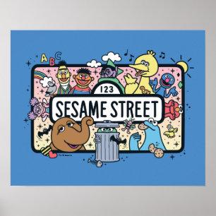 Sesame Sesame   Sesame Pals Doodle Sign