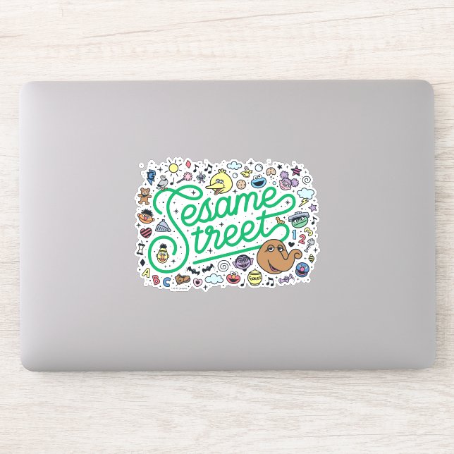 Sesame Sesame | Sesame Street Green Doodle Script (Computer)