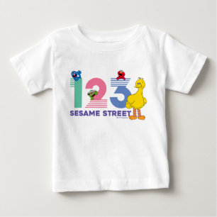 Sesame Street 123 Baby T-Shirt