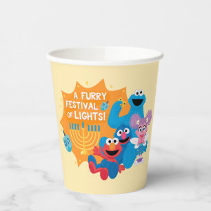 Sesame Street   A Furry Festival of Lights! Paper Cups