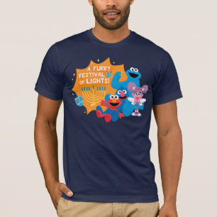 Sesame Street   A Furry Festival of Lights! T-Shirt