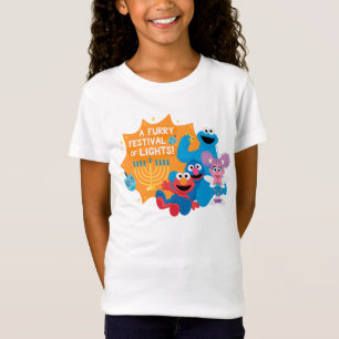 Sesame Street A Furry Festival of Lights! T-Shirt
