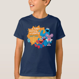 Sesame Street A Furry Festival of Lights! T-Shirt