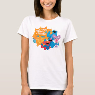 Sesame Street   A Furry Festival of Lights! T-Shirt