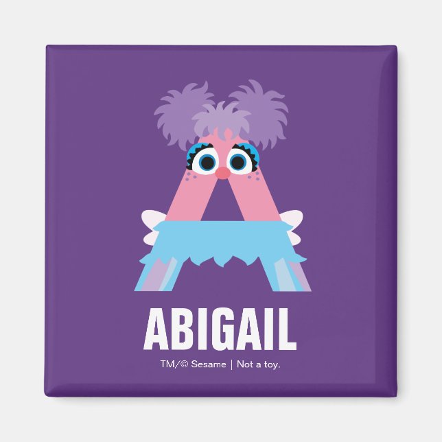 Sesame Street | A is for Abby Magnet (Front)