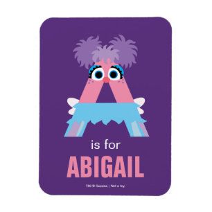 Sesame Street A is for Abby Magnet