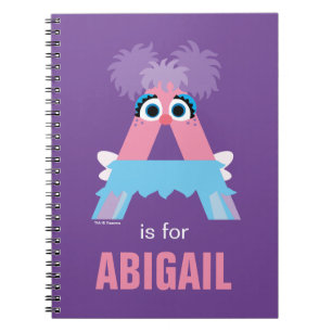 Sesame Street   A is for Abby Notebook