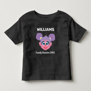 Sesame Street   Abby Cadabby Family Vacation Toddler T-Shirt