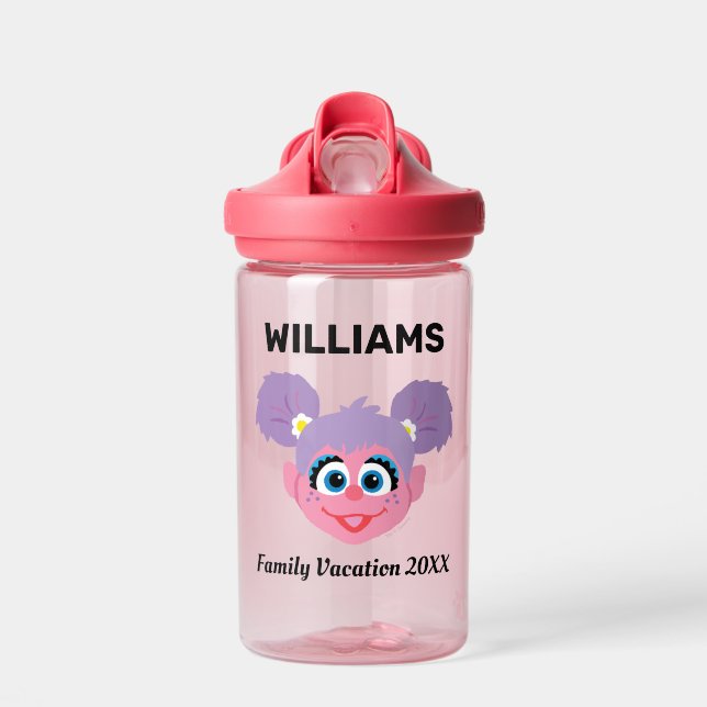 Sesame Street | Abby Cadabby Family Vacation Water Bottle (Front)