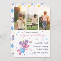 Sesame Street Abby Cadabby Photo Collage Birthday