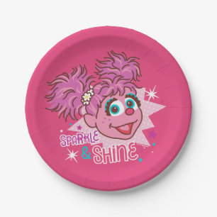 Sesame Street   Abby Cadabby - Sparkle & Shine Paper Plate