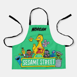 Sesame Street   Add Your Name Apron