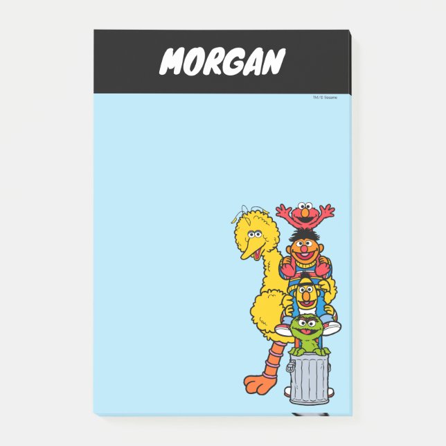 Sesame Street | Add Your Name Post-it Notes (Front)
