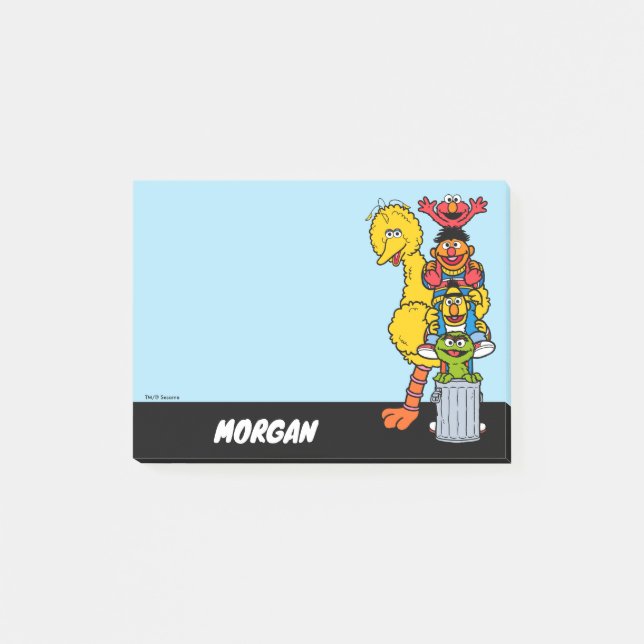 Sesame Street | Add Your Name Post-it Notes (Front)