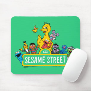 Sesame Street   All Around the Sesame Street Sign Mouse Mat