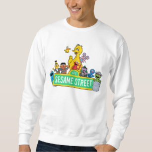 Sesame Street All Around the Sesame Street Sign Sweatshirt