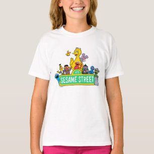 Sesame Street   All Around the Sesame Street Sign T-Shirt