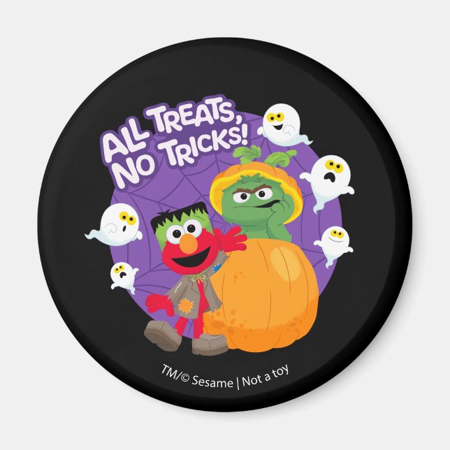 Sesame Street | All Tricks No Treats! Magnet (Front)