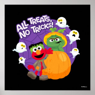 Sesame Street All Tricks No Treats! Poster