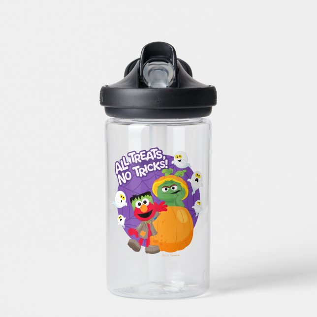 Sesame Street | All Tricks No Treats! Water Bottle (Front)