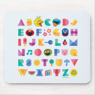 Sesame Street Alphabet Mouse Mat