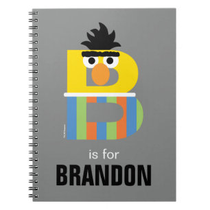 Sesame Street   B is for Bert Notebook