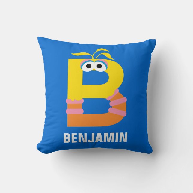 Sesame Street | B is for Big Bird Cushion (Front)