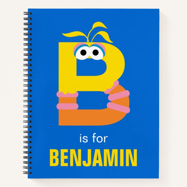Sesame Street | B is for Big Bird Notebook (Front)