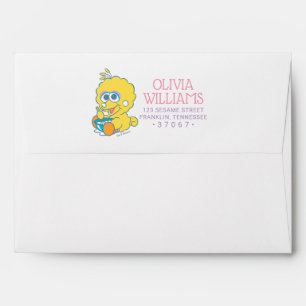 Sesame Street   Baby Birthday - Big Bird Envelope