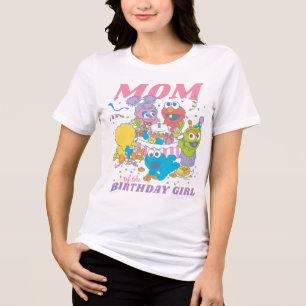 Sesame Street   Baby's First Birthday - Mum Tri-Blend Shirt