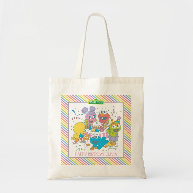 Sesame Street | Baby's First Birthday Tote Bag (Front)