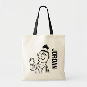 Sesame Street Bert Add Your Name Tote Bag