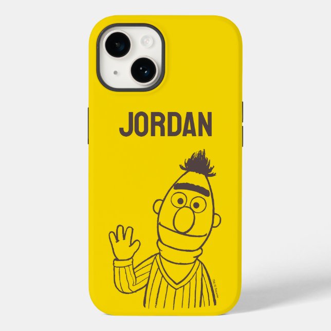 Sesame Street | Bert Bright | Add Your Name Case-Mate iPhone Case (Back)