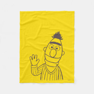 Sesame Street   Bert Bright Fleece Blanket
