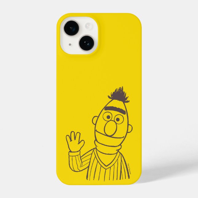 Sesame Street | Bert Bright iPhone Case (Back)