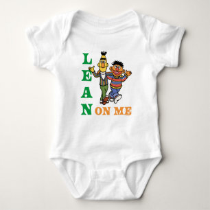 Sesame Street   Bert & Ernie Lean on Me Baby Bodysuit