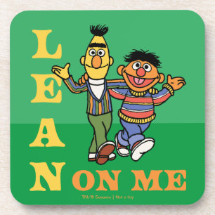 Sesame Street Bert & Ernie Lean on Me Coaster