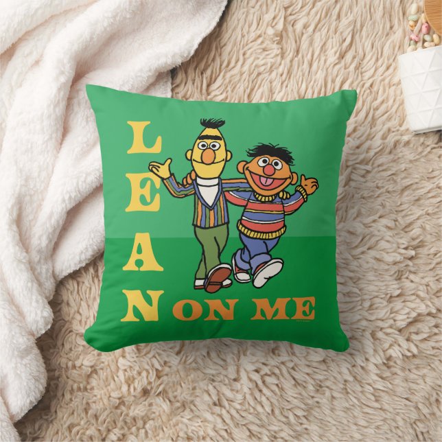 Sesame Street | Bert & Ernie Lean on Me Cushion (Blanket)