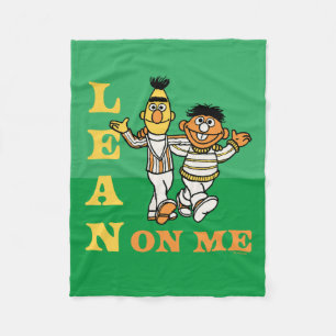 Sesame Street   Bert & Ernie Lean on Me Fleece Blanket