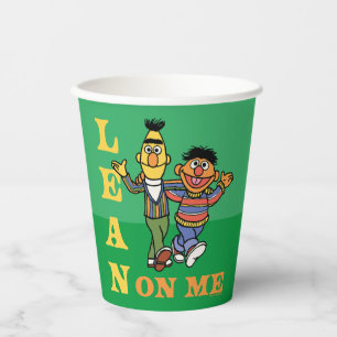 Sesame Street   Bert & Ernie Lean on Me Paper Cups