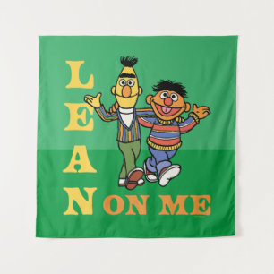 Sesame Street Bert & Ernie Lean on Me Tapestry