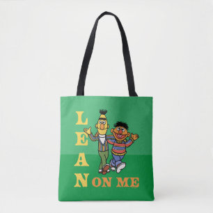 Sesame Street Bert & Ernie Lean on Me Tote Bag