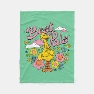 Sesame Street   Best Yellow Bird Pals Fleece Blanket