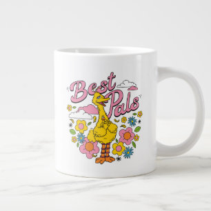 Sesame Street Best Yellow Bird Pals Large Coffee Mug
