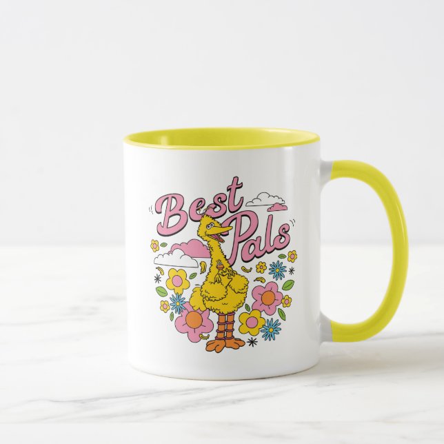 Sesame Street | Best Yellow Bird Pals Mug (Right)