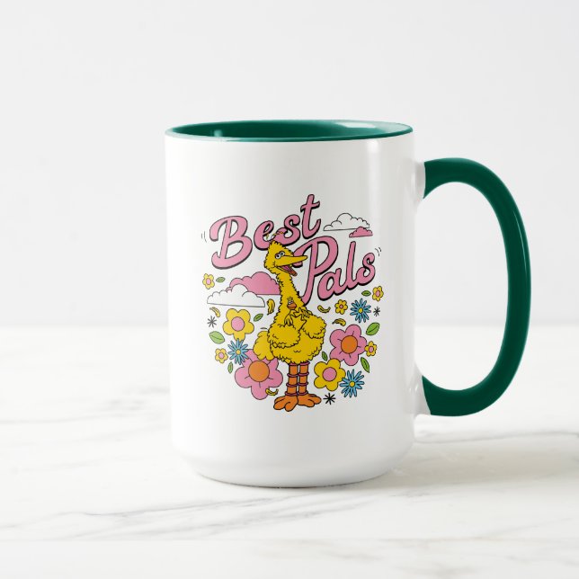 Sesame Street | Best Yellow Bird Pals Mug (Right)